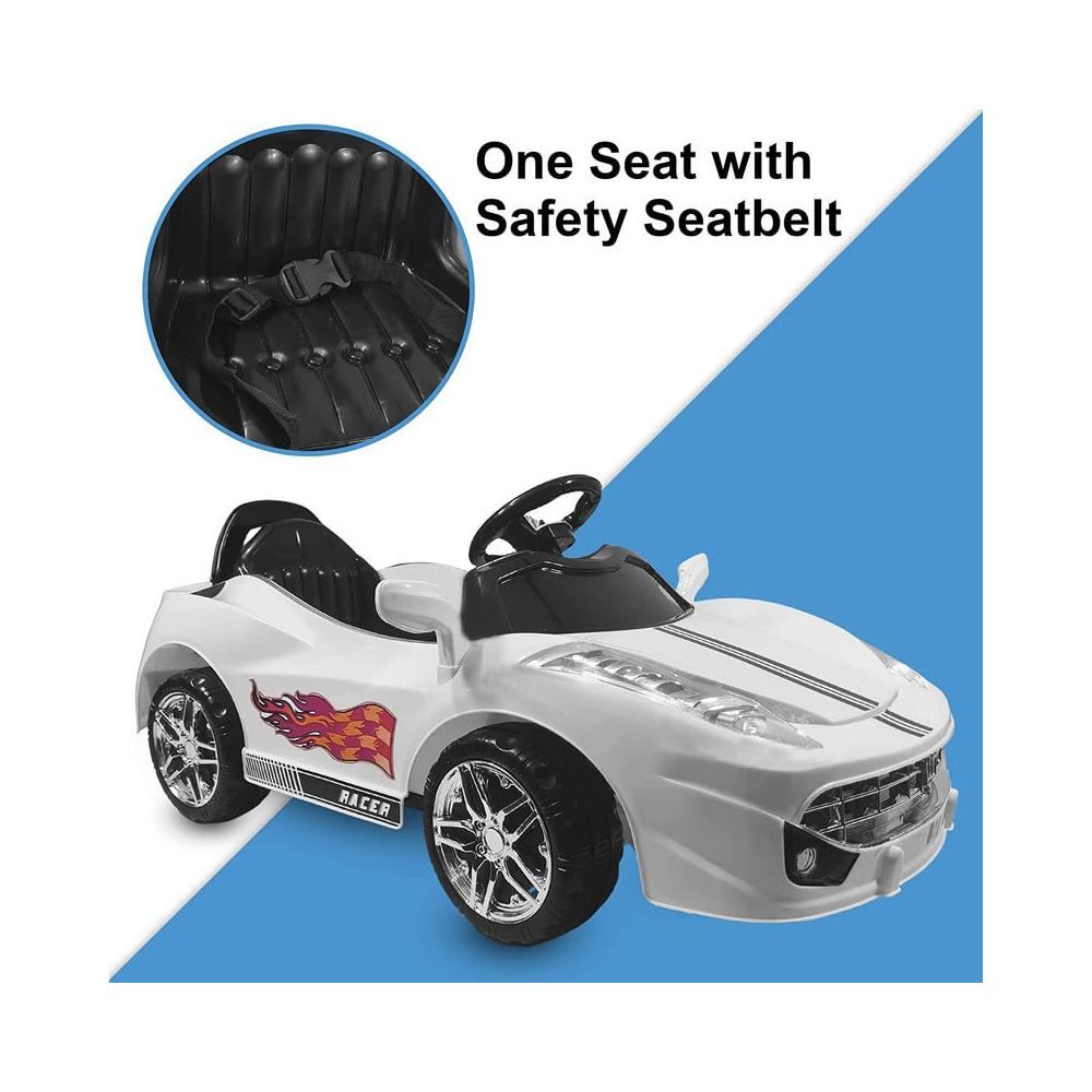 Letzride Sporty Edition Battery Operated Car with Music