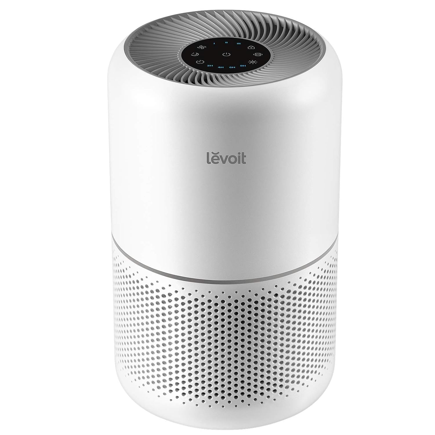 LEVOIT Air Purifier for Home Allergies and Pets Hair Smokers in Bedroom H13 True HEPA Filter 24db Filtration System Cleaner Odor Eliminators Remove 9997 Dust Smoke Mold Pollen Core 300 White