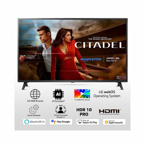 LG 139 cm 55 inches 4K Ultra HD Smart LED TV 55UQ7500PSF Ceramic Black