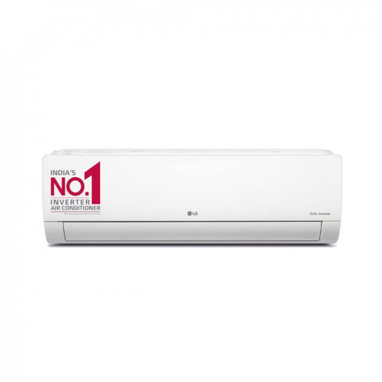 LG 15 Ton 2 Star DUAL Inverter Split AC Copper Convertible 4-in-1 Cooling HD Filter 2022 Model PS-Q18ZNVE White