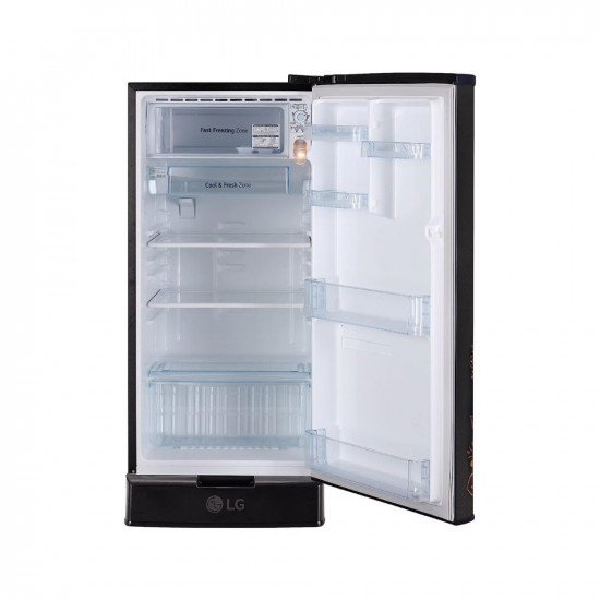 LG 185 L 4 Direct Cool Smart Inverter Compressor Single Door Refrigerator GL D199OERY