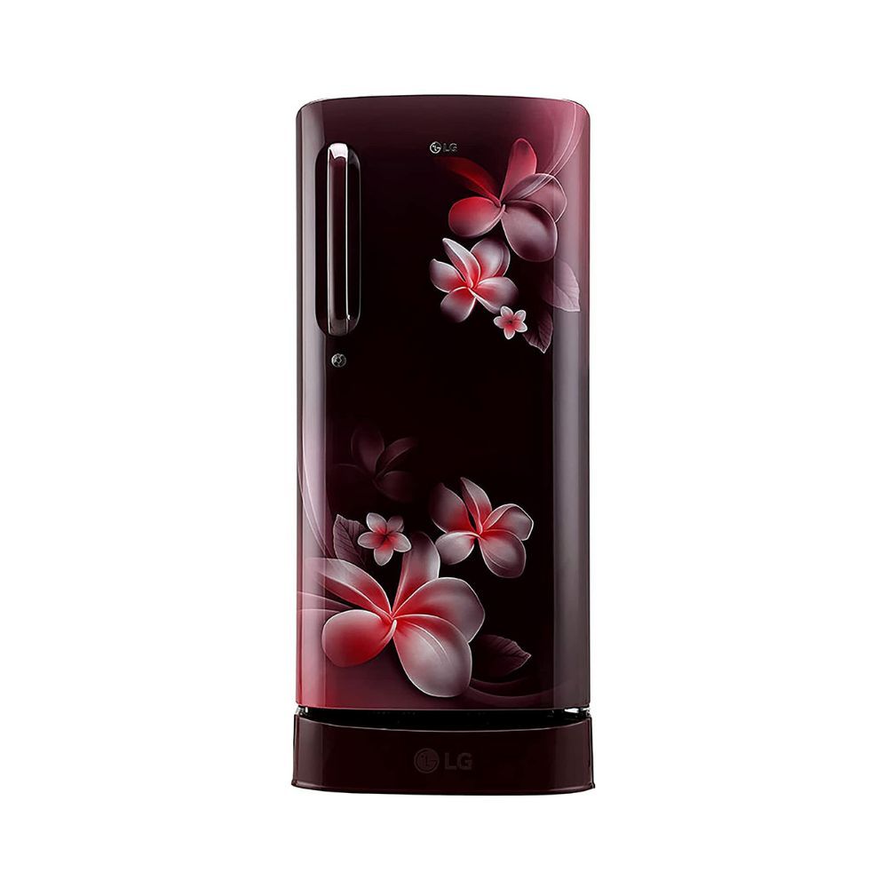 LG 190L 5 Star Direct-Cool Smart Inverter Single Door Refrigerator (Red)