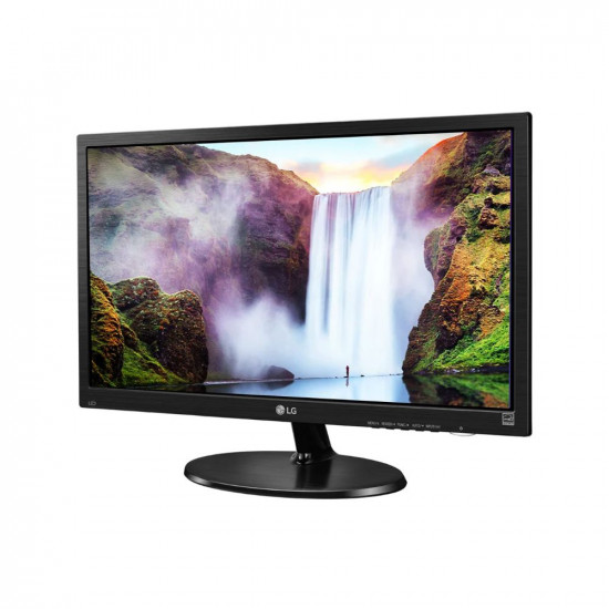 LG 19M38Ab 19-Inch (47 Cm) Led 1366 X 768 Pixels Hd Ready Monitor, Tn Panel With Vga Port (Black)