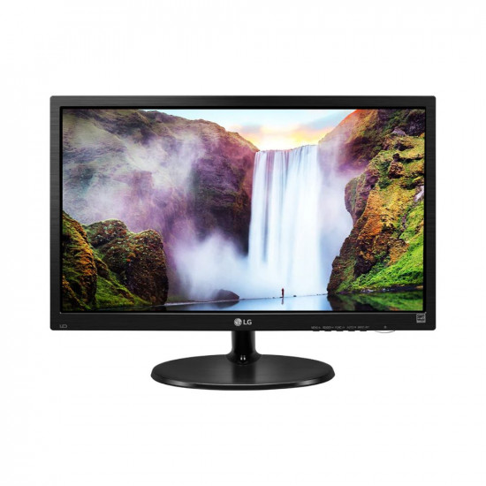 LG 19M38Ab 19-Inch (47 Cm) Led 1366 X 768 Pixels Hd Ready Monitor, Tn Panel With Vga Port (Black)