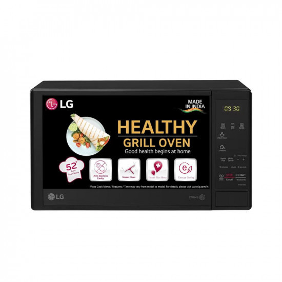LG 20 L Grill Microwave Oven (MH2044DB, Black)