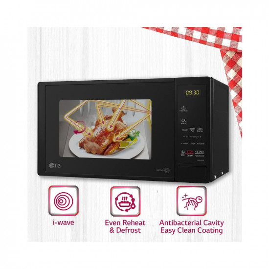LG 20 L Solo Microwave Oven (MS2043DB, Black)