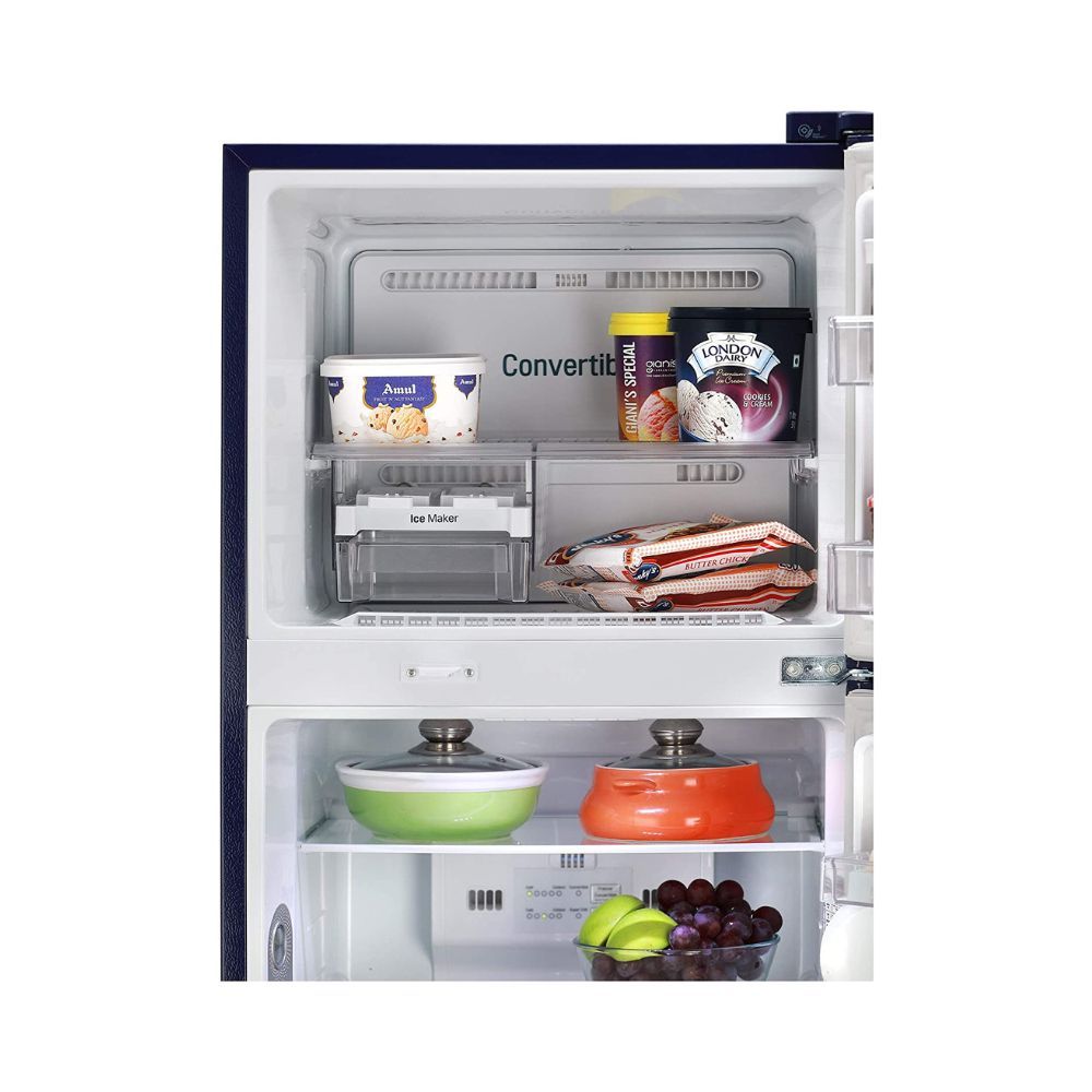 LG 260L 3 Star Smart Inverter Frost-Free Double Door Refrigerator (Blue)