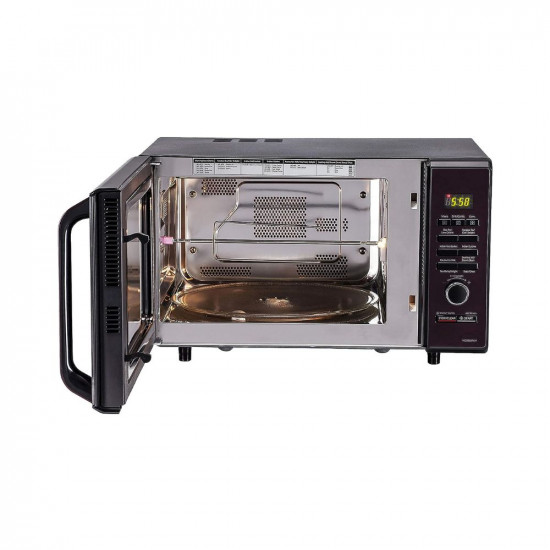 LG 28 L Convection Microwave Oven (MC2886BRUM, Black)