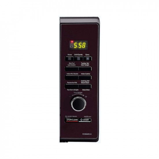 LG 28 L Convection Microwave Oven (MC2886BRUM, Black)