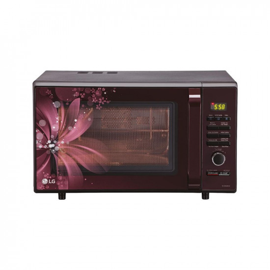 LG 28 L Convection Microwave Oven (MC2886BRUM, Black)