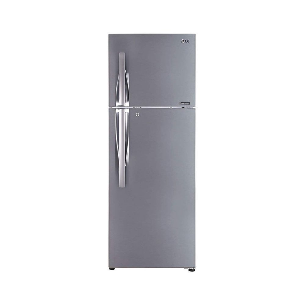 LG 335 L 3 Star Frost-Free Inverter Double Door Refrigerator (Silver)