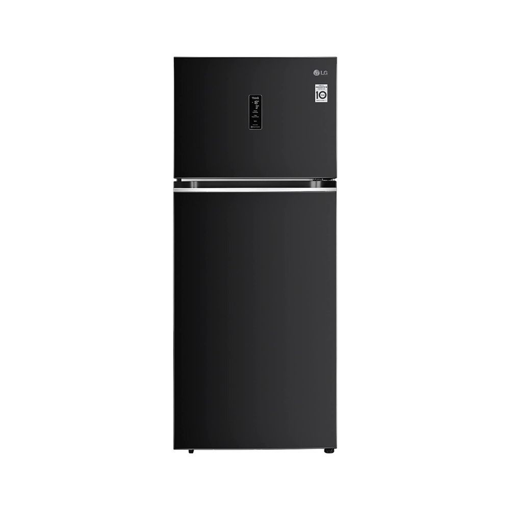LG 423 L 3 Star Frost-Free Smart Inverter Wi-Fi Double Door Refrigerator(Grey)