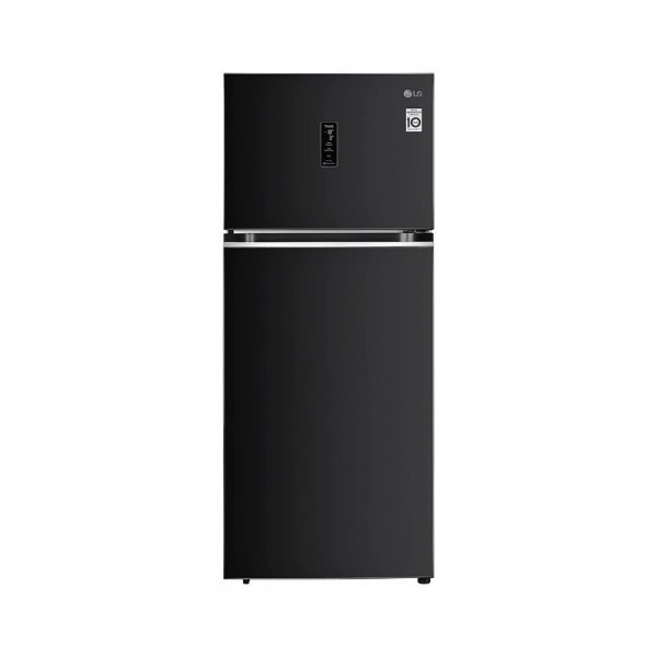 LG 423 L 3 Star Frost-Free Smart Inverter Wi-Fi Double Door Refrigerator(Grey)