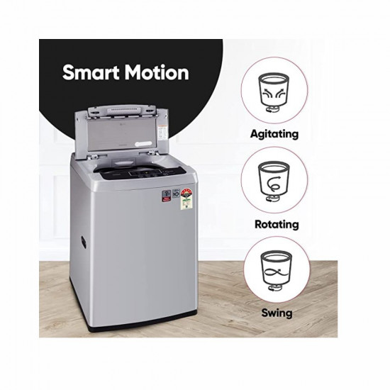 LG 6 5 Kg 5 Star Smart Inverter Fully Automatic Top Loading Washing Machine T65SKSF4Z