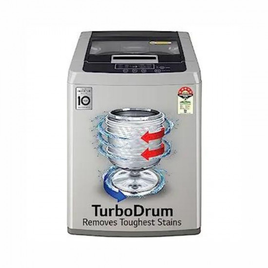 LG 7 Kg 5 Star Inverter TurboDrum Fully Automatic Top Loading Washing Machine T70SKSF1Z