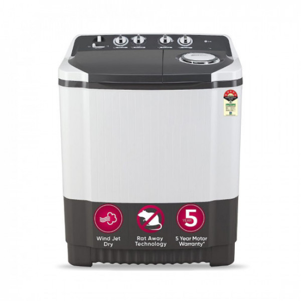 LG 6.5 Kg 5 Star Inverter Turbodrum Fully Automatic Top Loading Washing  Machine (T65SKSF4Z, 3 Smart Motion, Tub Clean, Middle Free Silver) :  : Home & Kitchen