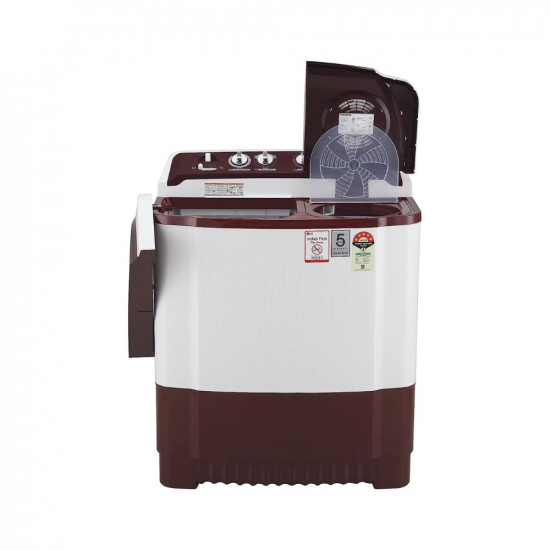 LG 8 Kg 5 Star Wind Jet Dry Rat Away Technology Semi Automatic Top Loading Washing Machine P8030SRAZ