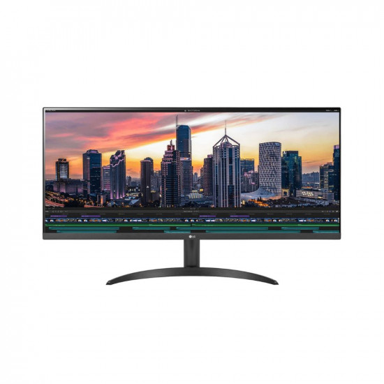 LG 87 cm (34 Inches) UltraWide Full HD (2560 x 1080) Pixels Display - HDR 10, AMD Free sync, IPS with sRGB 95%, Multitasking, Flicker Safe, Reader Mode, HDMI, Headphone Out and Gaming Monitor-34WP500