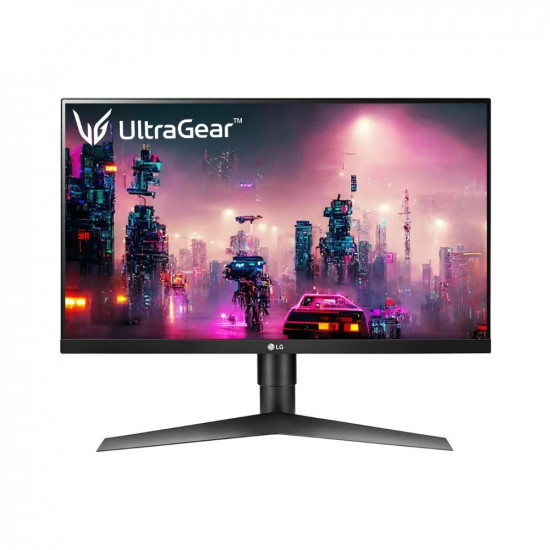 LG Ultragear 69 cm IPS FHD, G-Sync Compatible, HDR 10, Gaming LCD Monitor, Display Port, HDMI x 2, Height Adjust & Pivot Stand, 144Hz, 1ms, 1920 x 1080 Pixels Made in India- 27GL650F (Black), Small