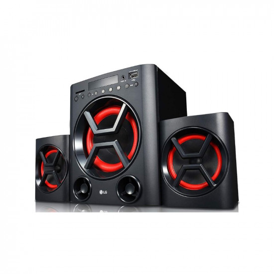 LG XBOOM LK72B, Bass Blast+, USB, FM Radio, 40 W Bluetooth Speaker, AUX in, SD Card (Black)