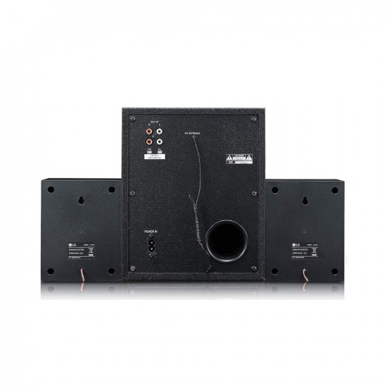 LG XBOOM LK72B, Bass Blast+, USB, FM Radio, 40 W Bluetooth Speaker, AUX in, SD Card (Black)