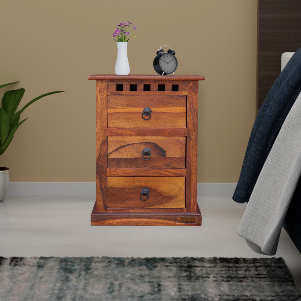 Aaram By Zebrs  3 Drawe Table