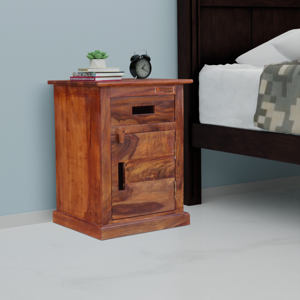 Aaram By Zebrs  Table with Drawer and Cabinet Storage