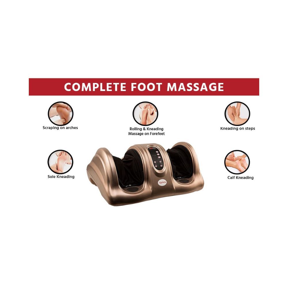 Lifelong Corded Electric LLM72 Foot Massager for Foot Pain, Perfect for Home Use