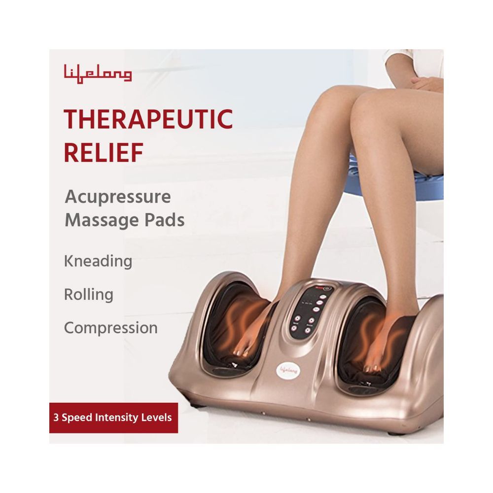Lifelong Corded Electric LLM72 Foot Massager for Foot Pain, Perfect for Home Use