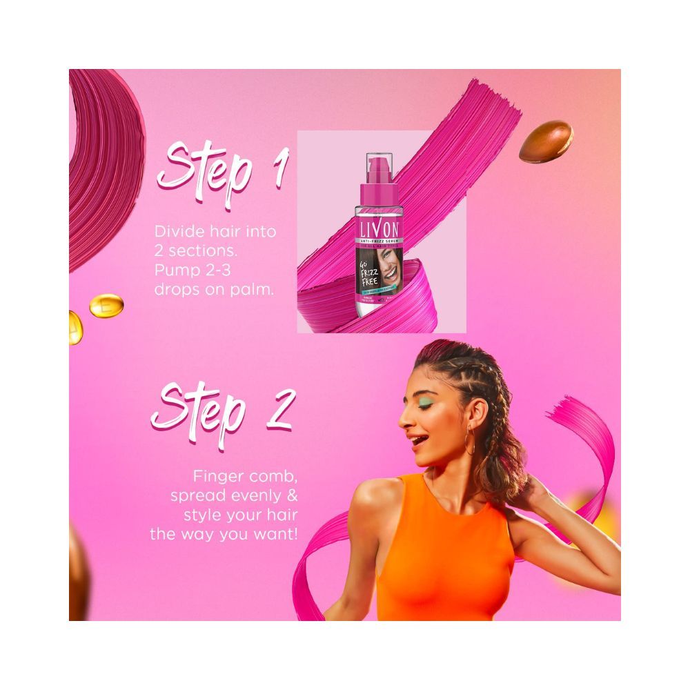 Livon Hair Serum For Women | All Hair Types,100 Ml