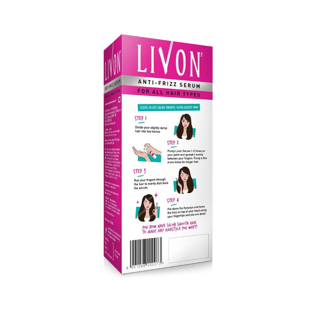 Livon Hair Serum For Women & Men | All Hair Types,50 Ml