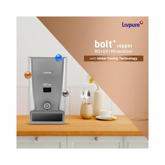 Livpure Bolt Copper with 80 Water Savings
