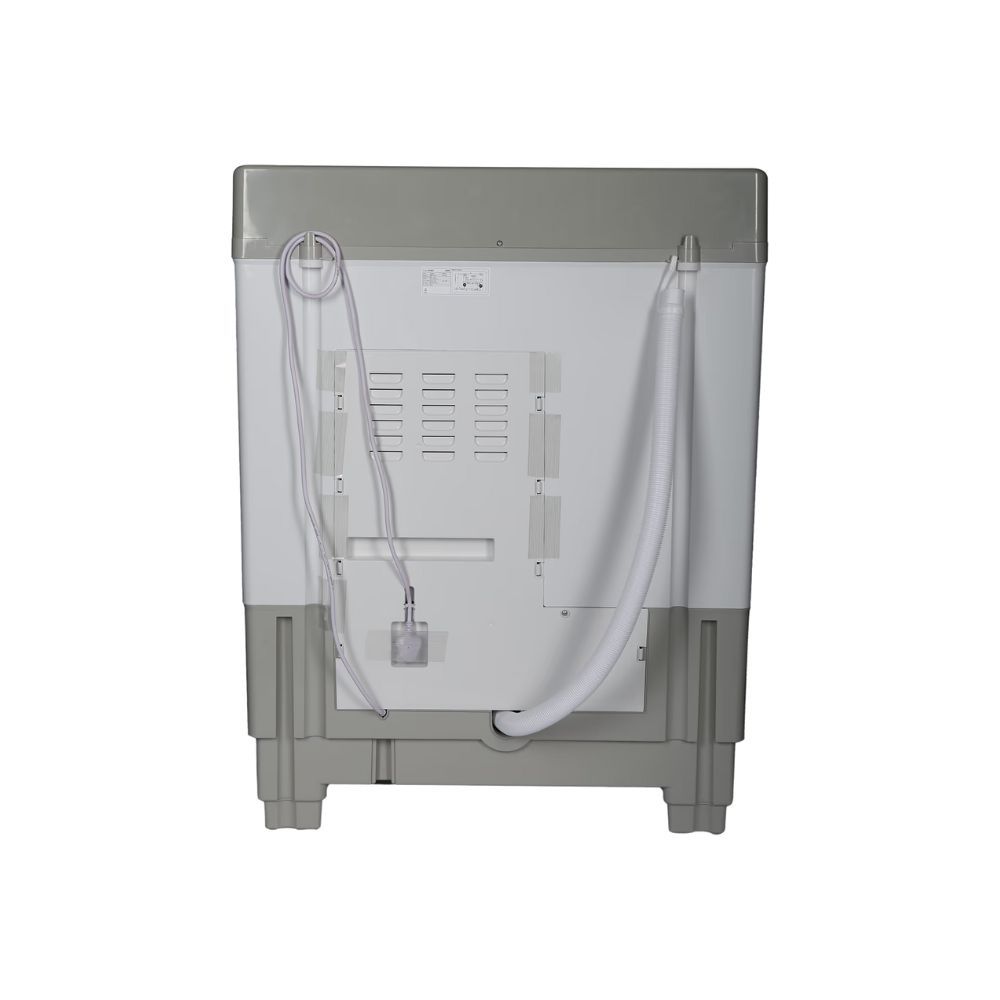 Lloyd 8.5 kg 5 Star Semi Automatic Washing Machine with Magic Filter (LWMS85HT1, Light Grey)