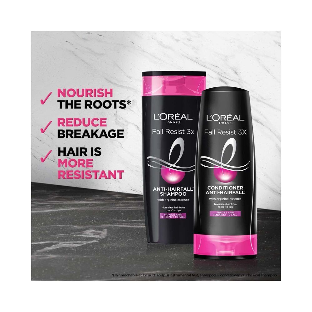 Loreal Paris Anti-Hair Fall Conditioner, Reinforcing & Nourishing for Hair Growth, For Thinning & Hair Loss