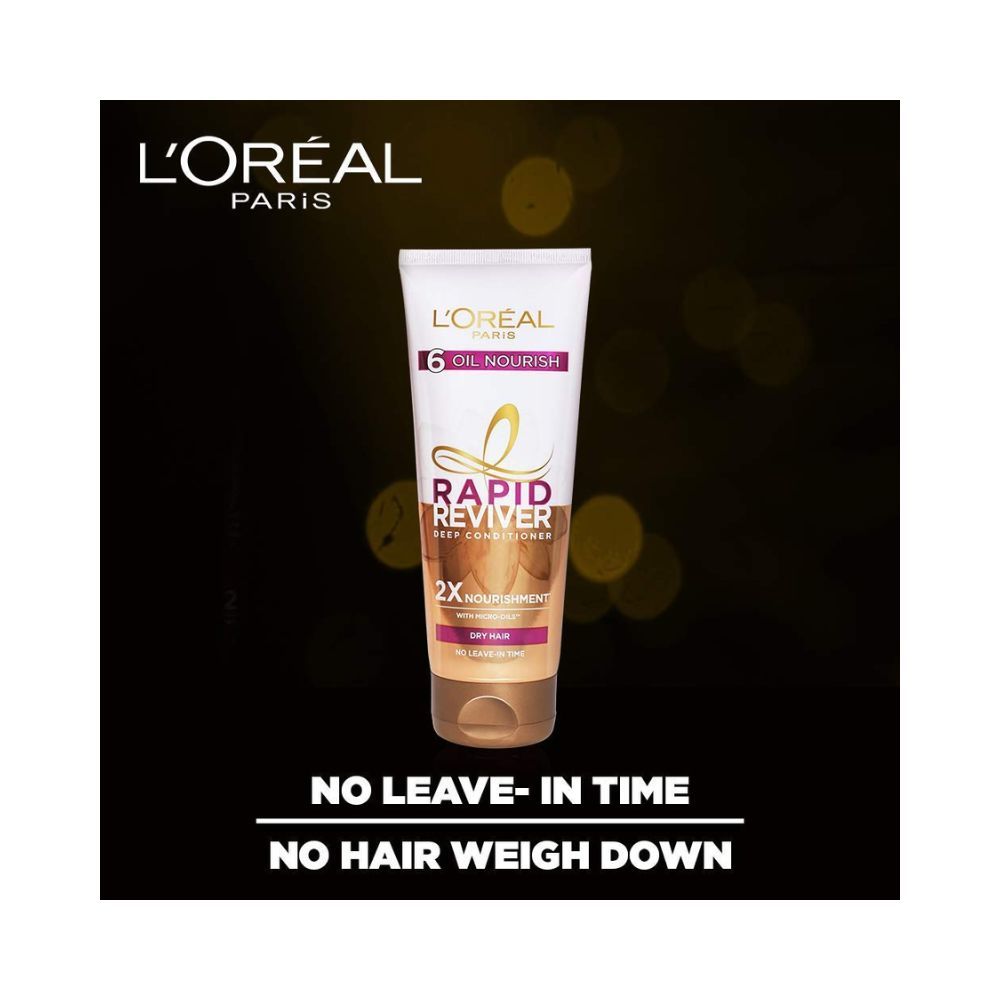 Loreal Paris Deep Conditioner, With Micro-Oils, Deeply Nourishes Dry Hair
