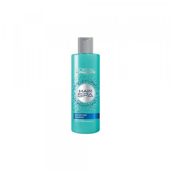 Loreal Professionnel Hair Spa Detoxifying Shampoo for Oily and Dandruff Prone Scalp with Tea Tree Oil, 250 ml