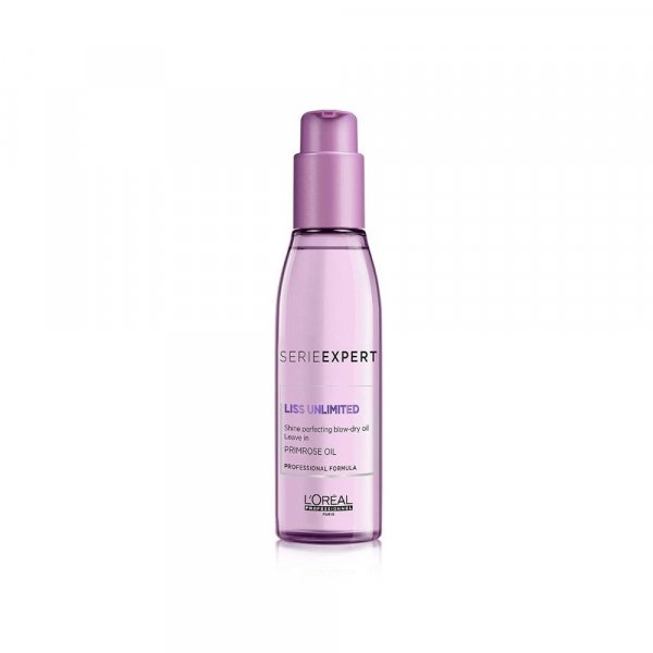 Loreal Professionnel Serie Expert Liss Unlimited Blow Dry Serum 125 Ml, For Frizz-Free Hair