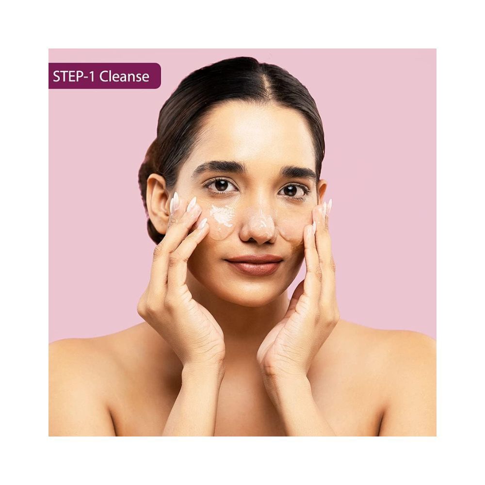 Lotus Herbals Cream Whiteglow Insta Glow 4 In 1 Facial Kit, 37g X 4 Packs