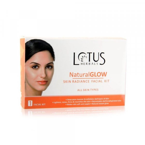 Lotus Herbals Natural Glow Kit Skin Radiance 1 Facial Kit