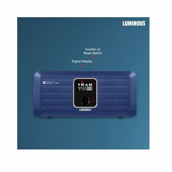 Luminous Zolt 1100 Pure Sine Wave 900VA 12V Inverter for Home