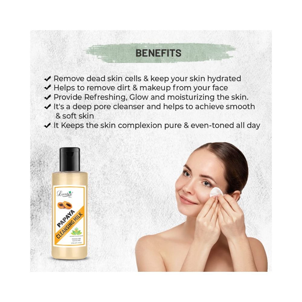 Luster Papaya Ultimate Cleansing Milk | Enriched With Natural Ingredients