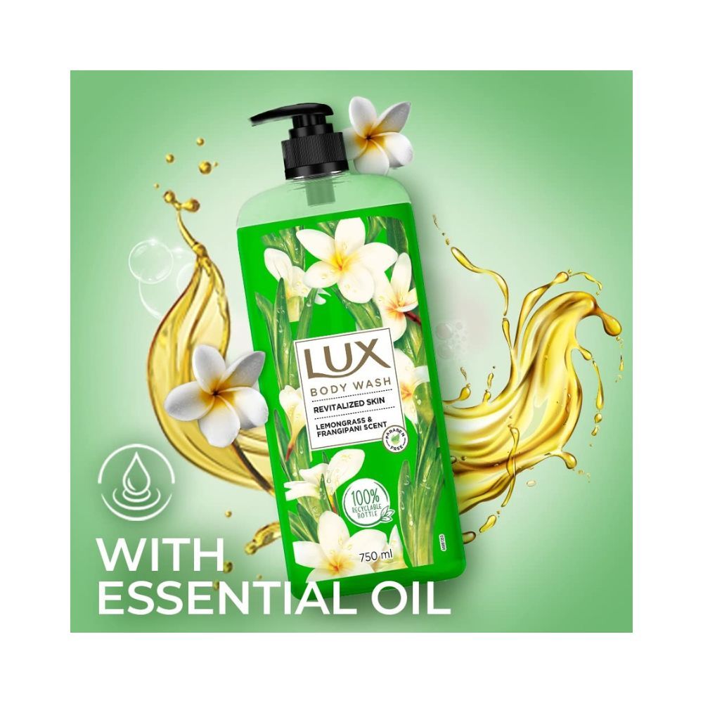 Lux Body Wash Revitalized Skin Lemongrass