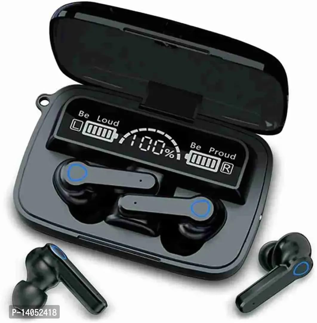 M19 Wireless Earbuds TWS 51 Large Screen Dual LED Digital Display Touch Bluetooth Headphones Mini Compact Portable Sports Waterproof Stereo In Ear Earphones