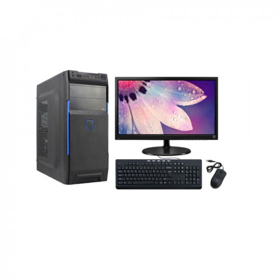 Magic computer Dual Core 10th Generation Processor (Intel), Motherboard H410M-H (Gigabyte), RAM 8 GB DDR4,512 GB M.2 SSD NVMe, 18.5” LED Monitor,Keyboard and Mouse Cabinet with SMPS,Antivirus