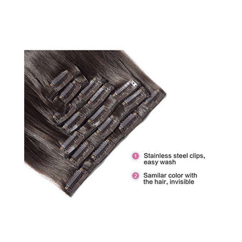 Majik 7 Piece Set Human Hair Extension for Women