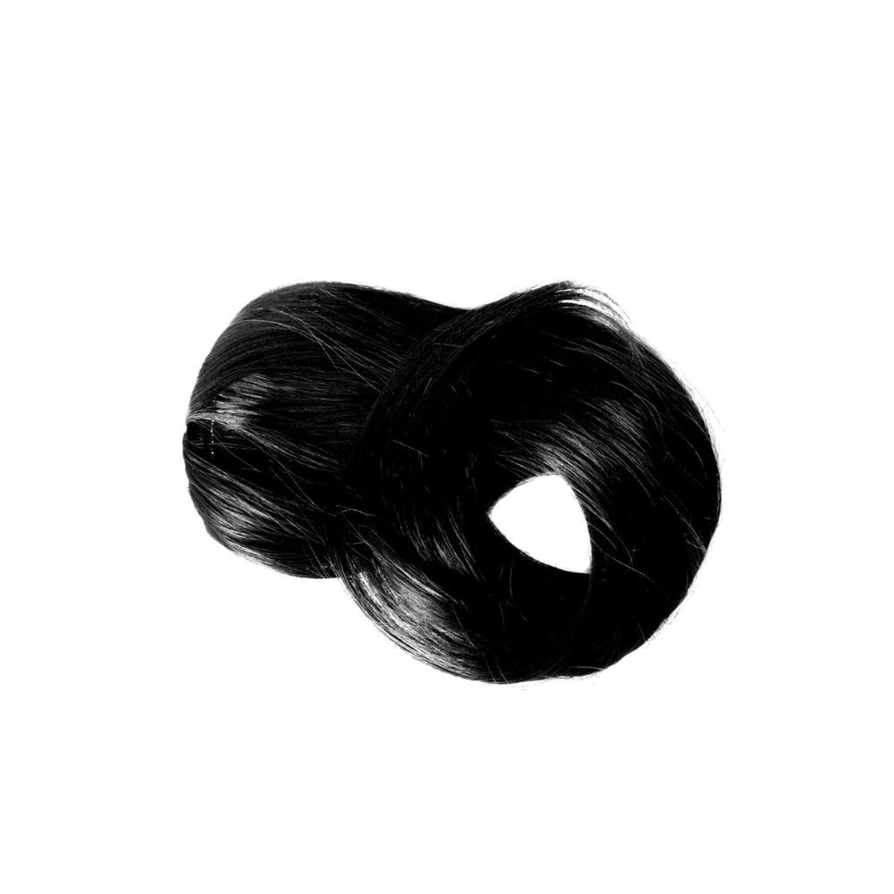 Majik Volumizer Seamless Side Cover Up Hair Extension for Women and Girls (Brown, Set Of 2 Pcs)