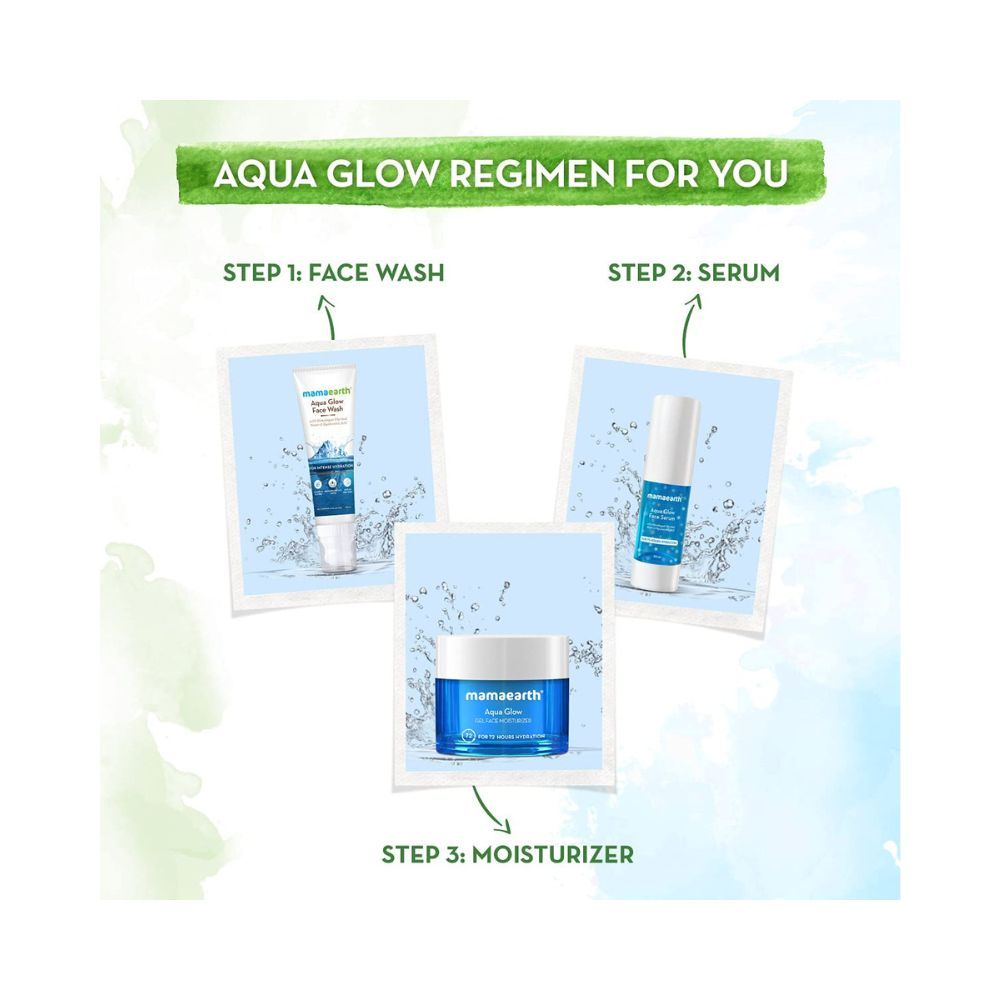 Mamaearth Aqua Glow Gel Face Moisturizer With Himalayan Thermal Water