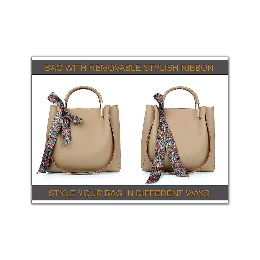 Mammon Women Handbags Combo (4-bib-Ribn)