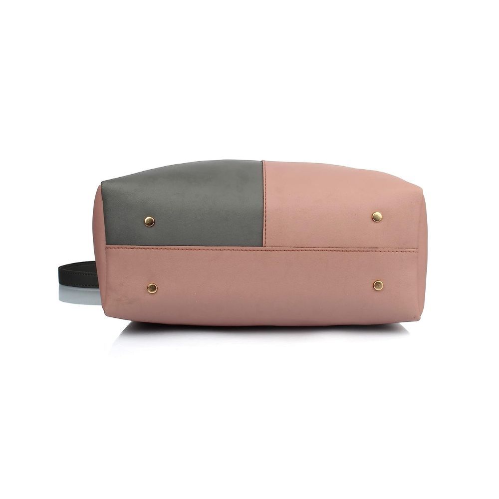 Mammon women's Pu leather Handbag (rbib-dual)