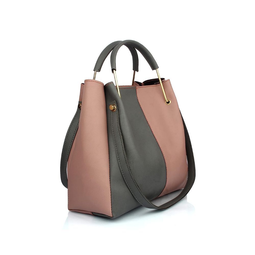 Mammon women's Pu leather Handbag (rbib-dual)